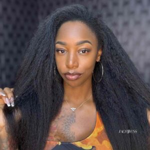 Demi-tête "Flipover" kinky straight